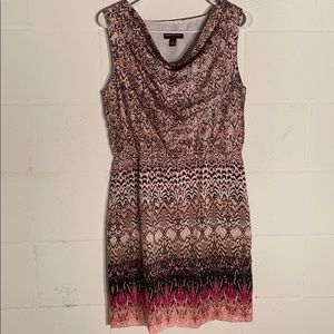 Dana Buchman sleeveless dress Med in VGC pinks